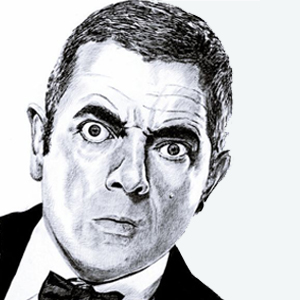 Mr Bean Potrait